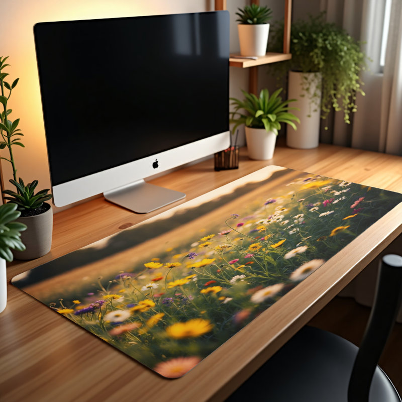 Polyester Desk Pad, 23.6x13.8