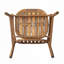 Fauteuil de patio extérieur en bois d'acacia