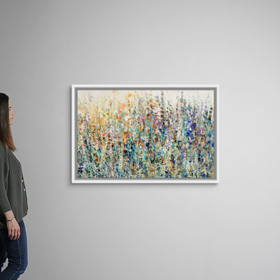 « Thicket Wildflowers » peinture sur toile