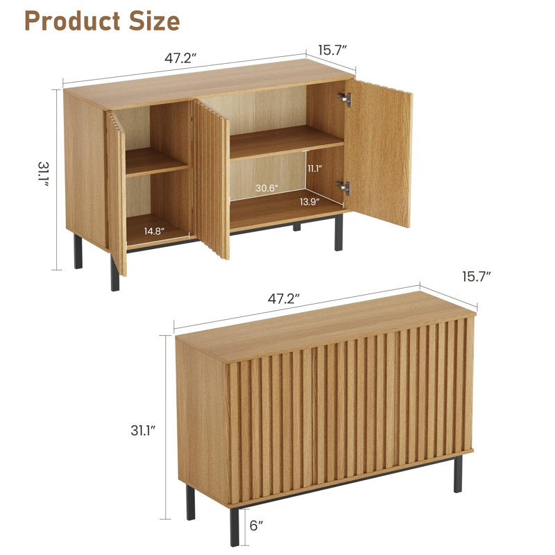 119.9cm Sideboard