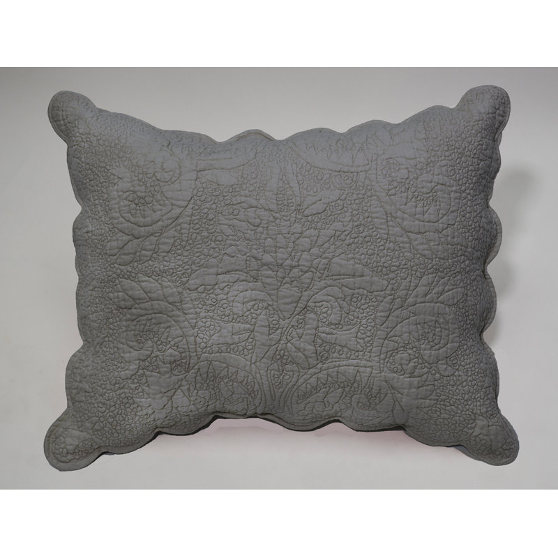 Taie décorative chambray, Standard, Rose