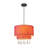 Kazem 3 - Light Pink Drum Pendant