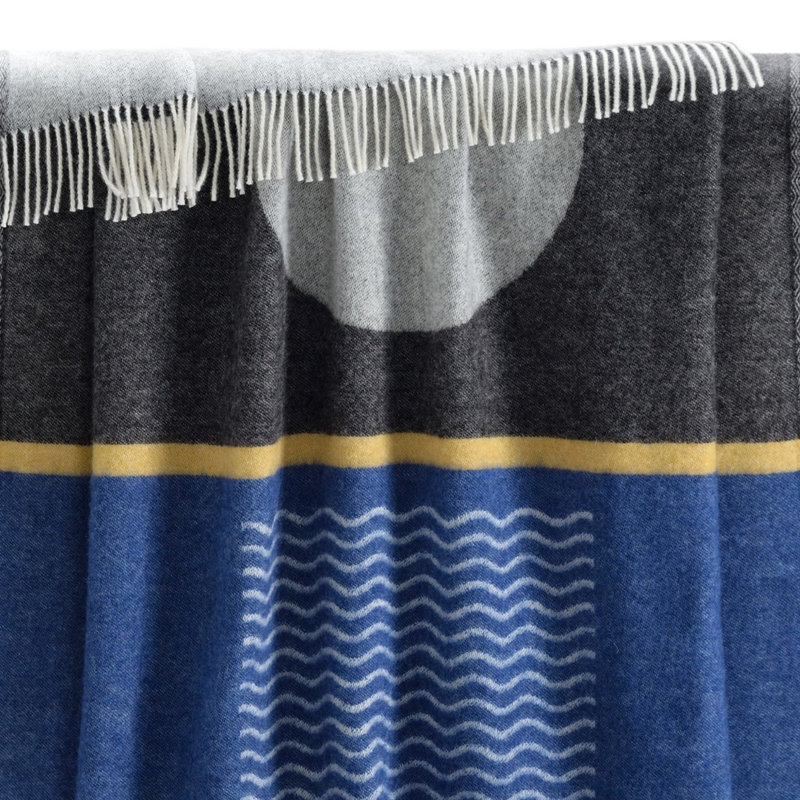 Moonlight Recycled Merino Wool Throw