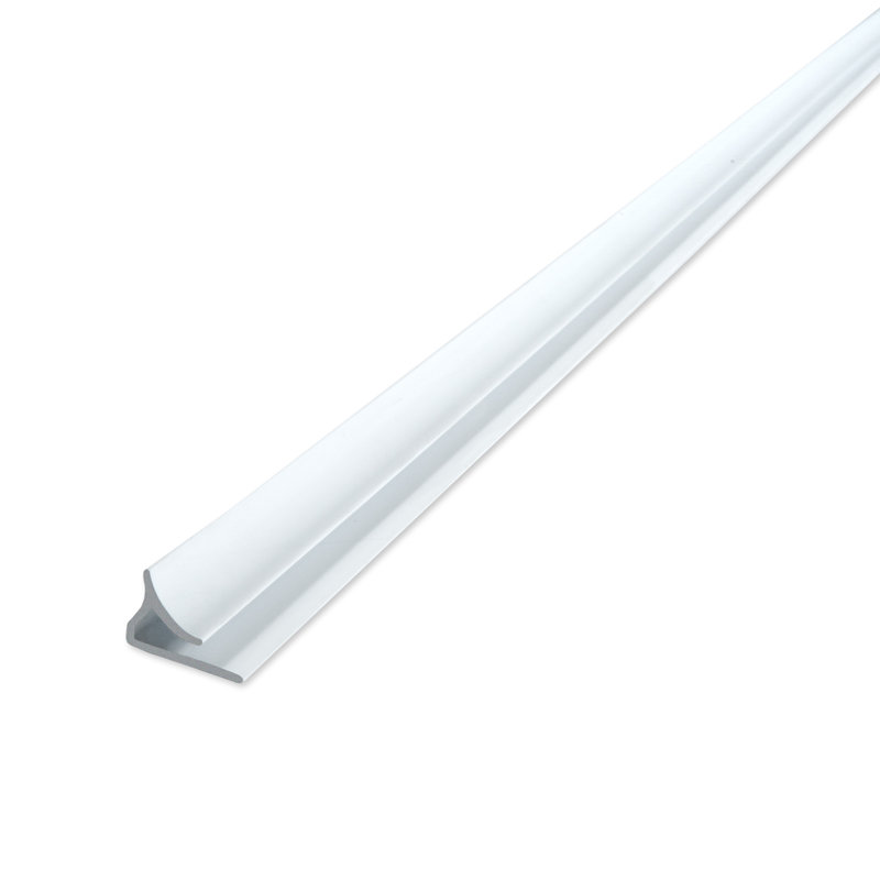 Inside Corner White 10', 0.47" H x 0.79" W x 120" D