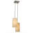 Antani 2 - Light Nickel Cluster Pendant