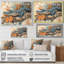 Aligator and Marble Felections II - Crocodile, art mural-1382520871-1382520888-1382520894