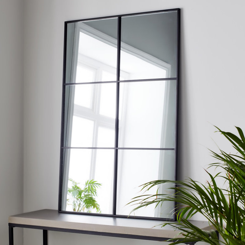 Darcy Metal Flat Wall Mirror
