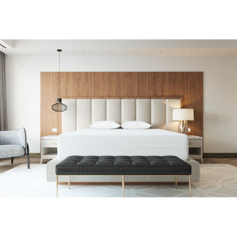 Housse de protection pour matelas à fermeture à glissière en vinyle robuste de calibre 6 Bargoose, Grand, 12"