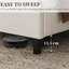 Size Modern Upholstered Bed Frame with Adjustable Square Tufted Headboard-99170189-124527903