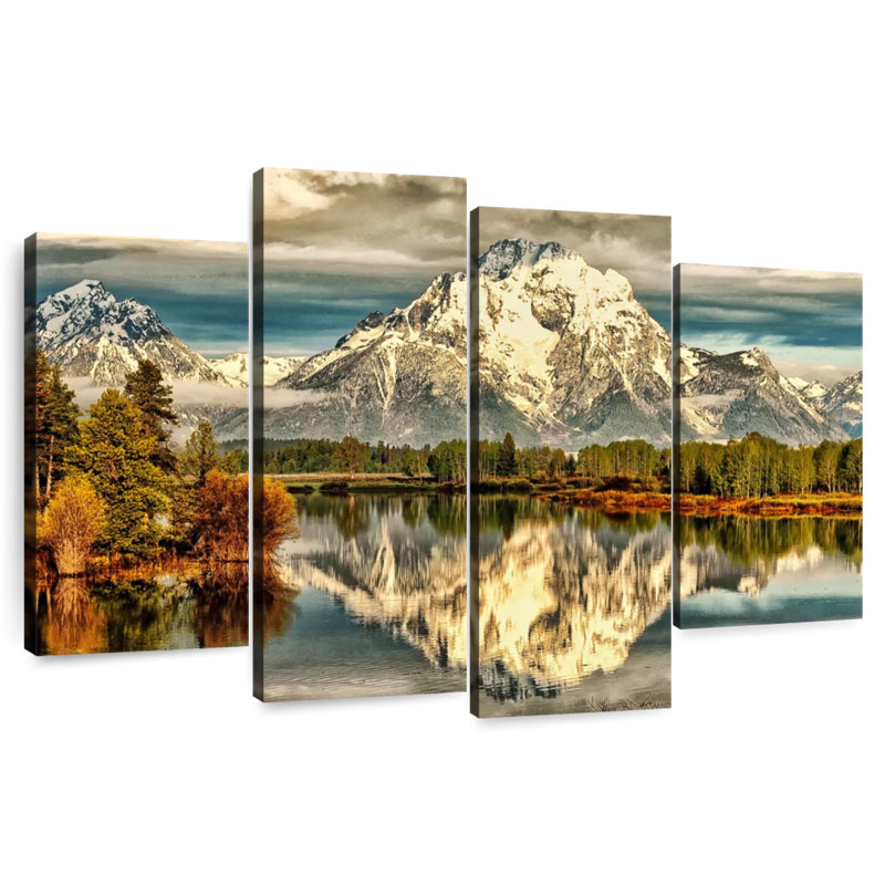 Alvord Oxbow Bend Grand Teton, H 22 po x l 36 po