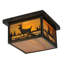 Rustic Lodge 2 - Light Flush Mount