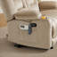 Causeuse inclinable électrique avec chaleur et massage, fauteuil inclinable électrique en tissu-90625492-129779161