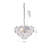 Vanesca 8-Light Chrome Chandelier with Crystal Accents-1806815700