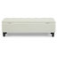 Banc repose-pieds avec rangement