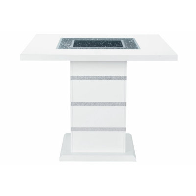 TABLE DE BAR ARIYA BLANC