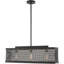 Lustre classique à 3 lumières avec abat-jour-737356640