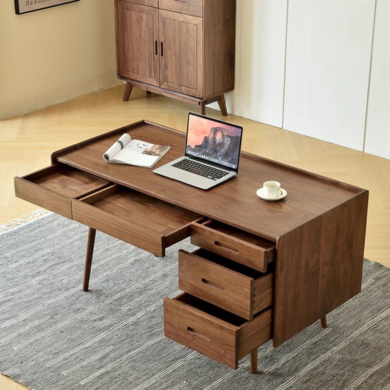Bureau en bois massif de style américain