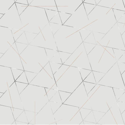 Geometric Vinyl Wallpaper Roll by Jamie Graney