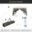 Tente escamotable avec filet 210D 10 pi x 10 pi 210D Oxford