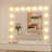 Led Hollywood Iron Makeup Mirror, Adjustable Brightness With Memory Function