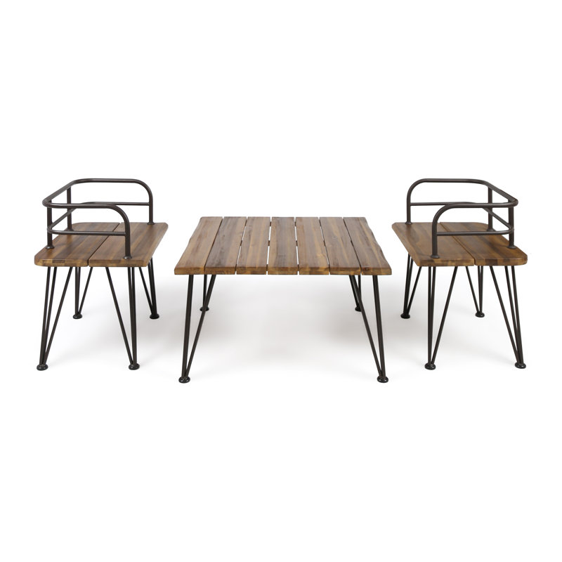 Hansell 2 - Person Patio Conversation Set