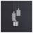 Garnich 3 - Light Chrome Cluster Pendant