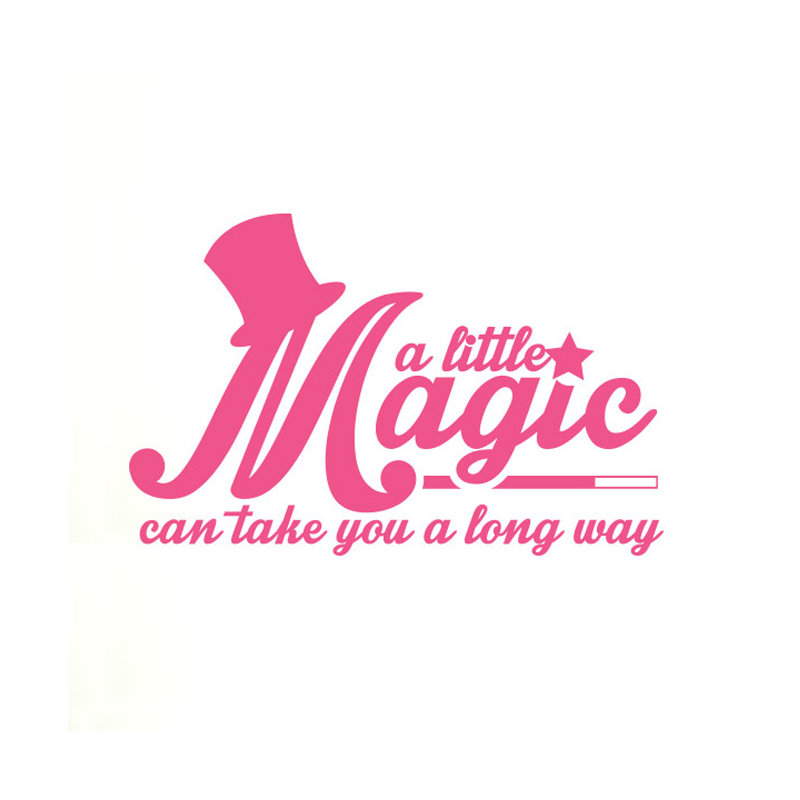 Wall Decal, Pink, Medium
