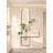 Cream Led Arch 3d Sandstone Hydroponic Greenery Wall Art - Entryway Hallway Decor-212579303-212579298