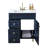 30'' Bule Modern Free-Standing Single Bathroom Vanity Set