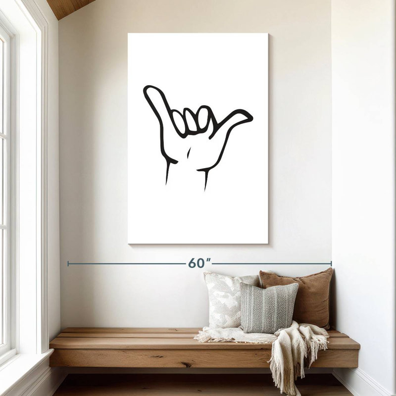 Shaka, 48" H x 32" W
