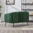 Compact Modern Glam Sofas, Chenille Accent Loveseat For Small Spaces