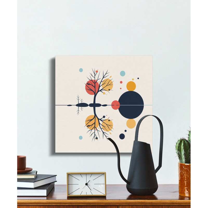 1 Piece Wrapped Canvas Wall Art Set, 40.64 cm H x 40.64 cm W