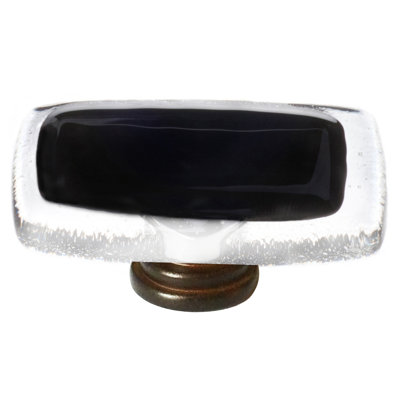 Reflective Rectangular Cabinet Knob