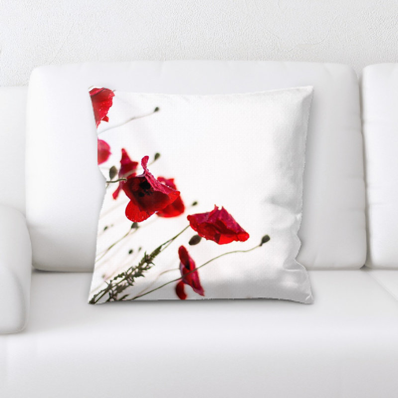 Microsuede Throw Pillow
