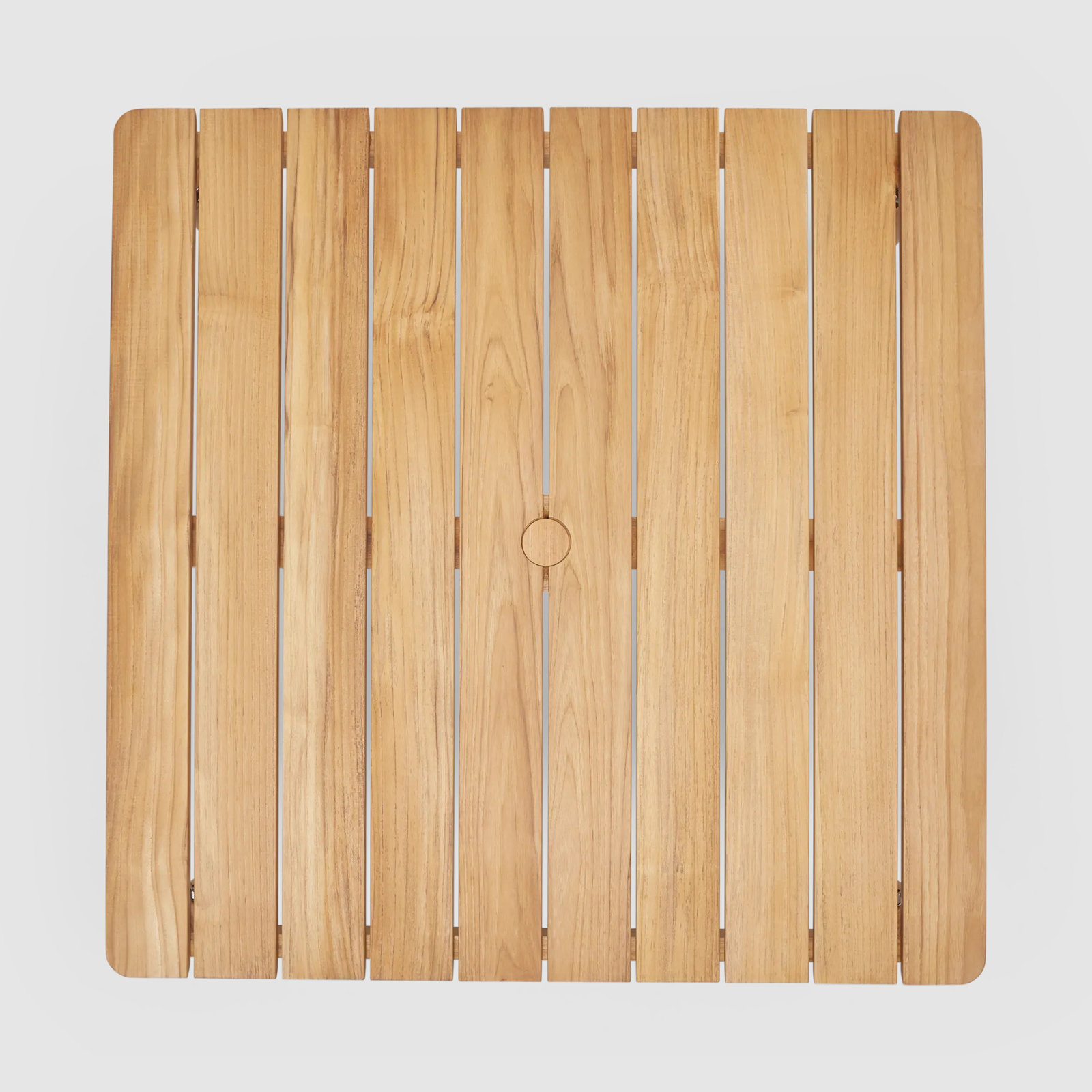 Haven Teak Solid Wood 4 - Person Dining Table