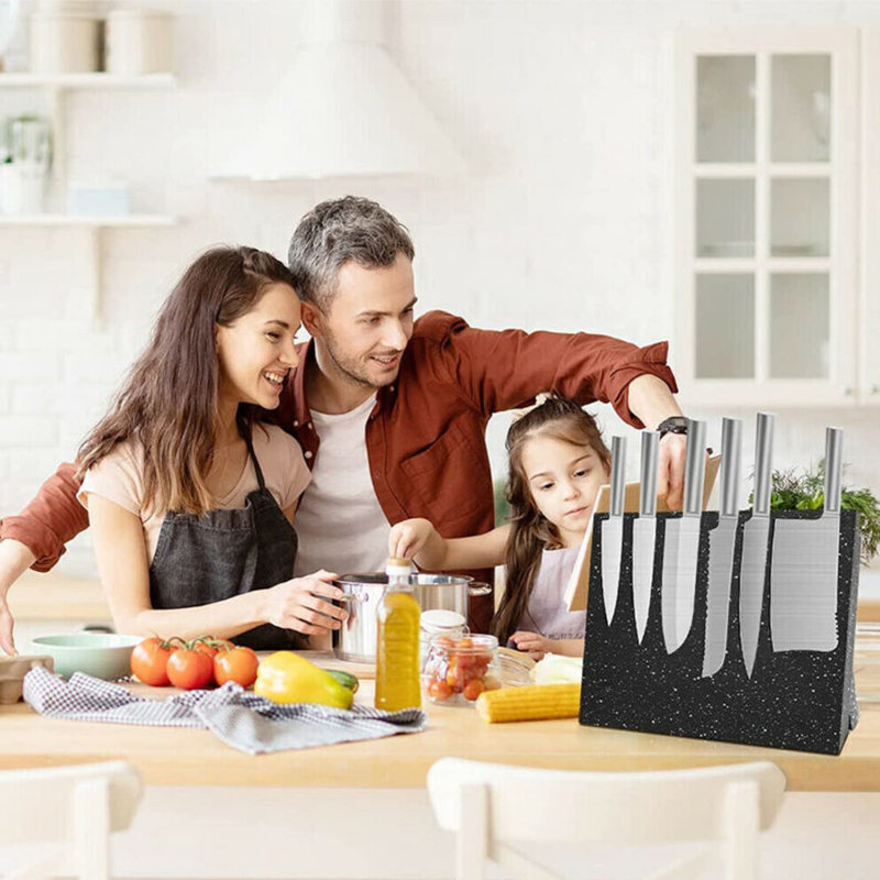 Belfry Kitchen Mittal Magnetic Knife Block
