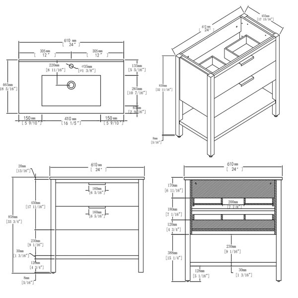 Dimensions du produit