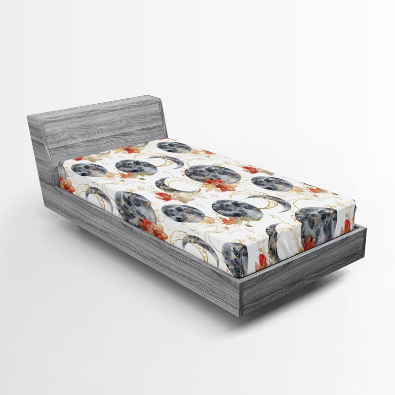 Drap-housse Ambesonne Boho, Drap-housse de taille simple
