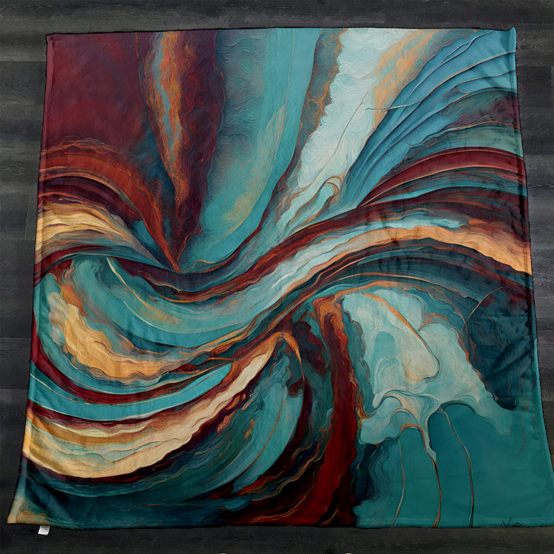 Throw Blanket, 51" W x 60" L
