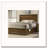 Rustic Wood Platform Bed