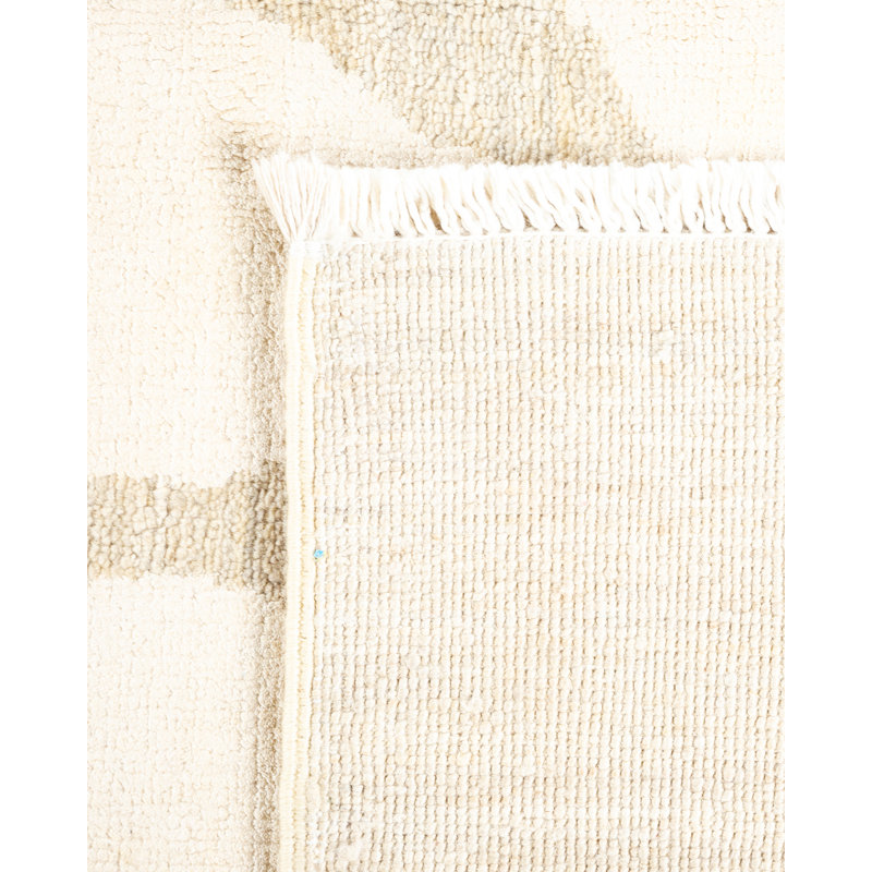 Kimmya One-of-a-Kind 5' 10" X 8' 10" 2010s Wool Area Rug in