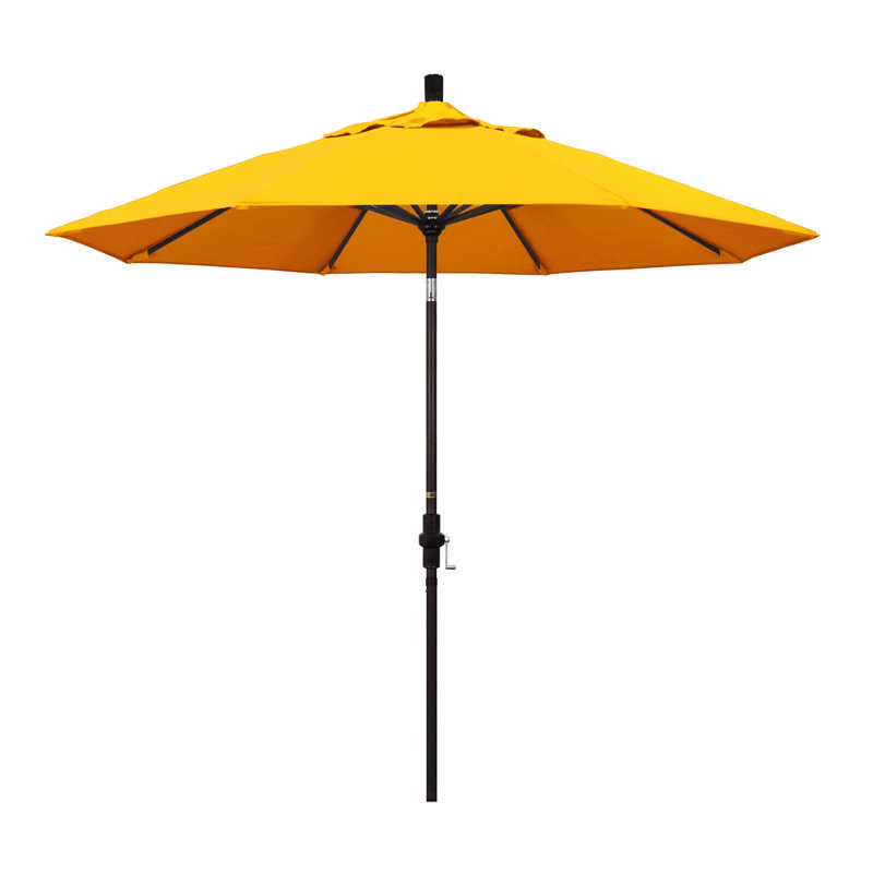 Parasol 9 'Market Sunbrella, Toile Sunbrella® jaune tournesol