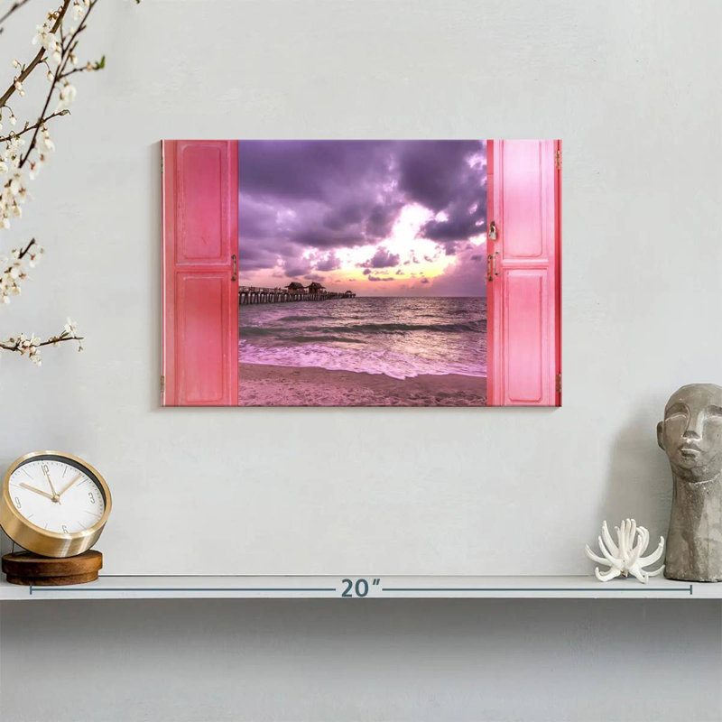 Gillard Window To Dramatic Gillard, 8" H x 12" W