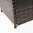 28" Propane Gas Fire Pit Table, 50000 BTU Square Steel Fire Pit With Beautiful Wicker Base For Outside Patio Deck Garden Backyard