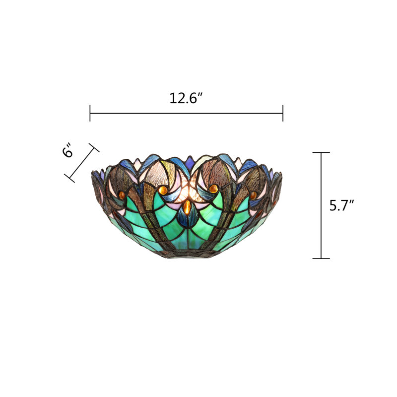 Zakare Resin Flush Mounted Sconce