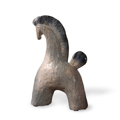 Picture Color Horse Ceramic Decorative Object