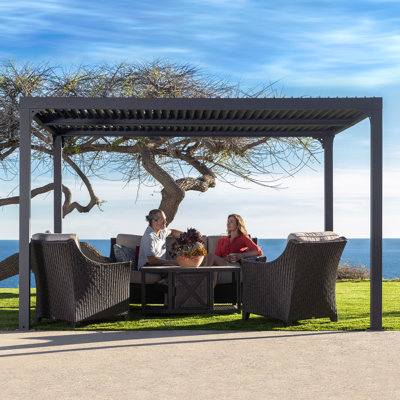 Novara Louvered Aluminum Pergola
