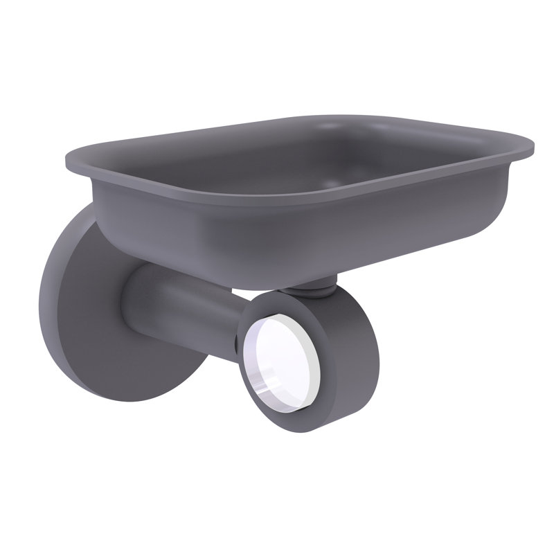 Soap Dish, Matte Gray