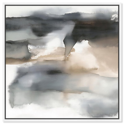 «Windswept», toile, Neutral Abstracts par Art Remedy