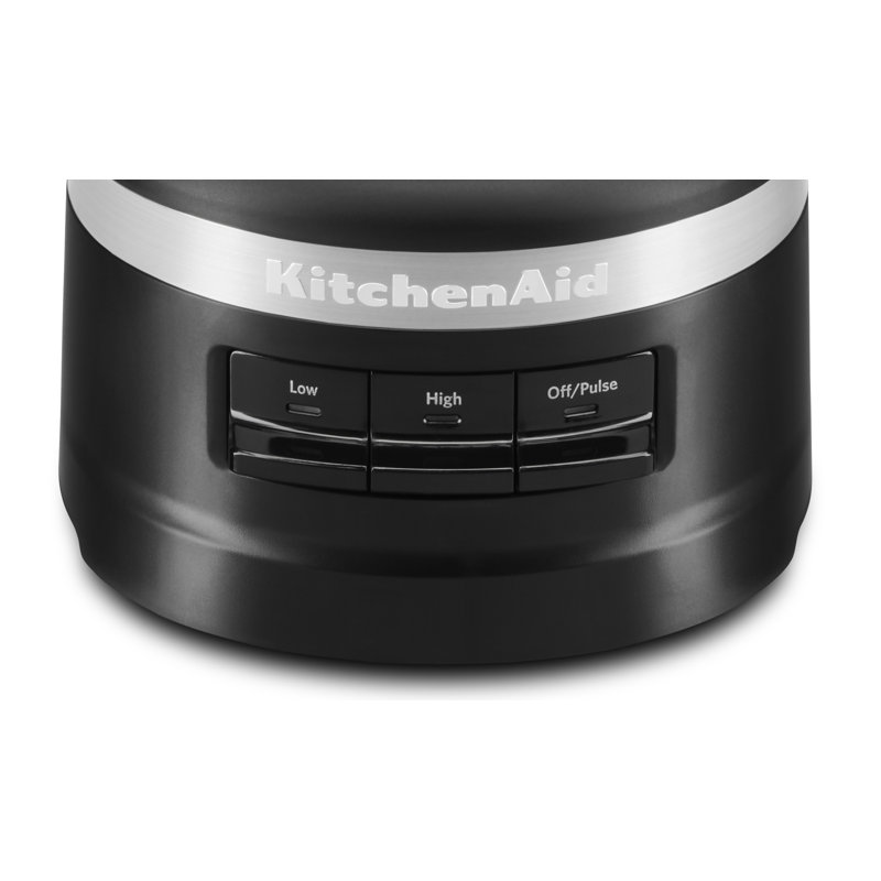 Robot culinaire 9 tasses KitchenAid®, Noir mat